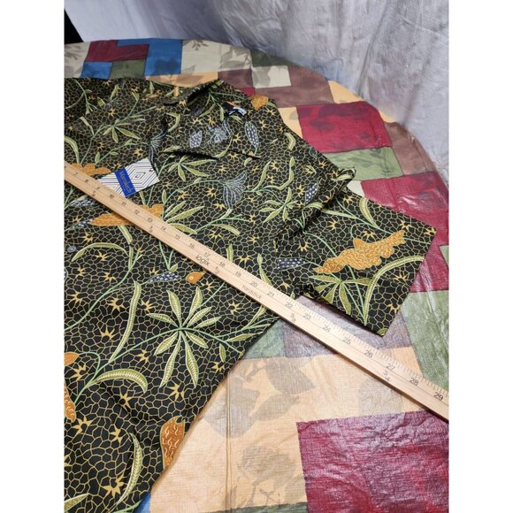 Murano Men's Shirt Size L Marrakech Collections Slim Fit Short Sleeve New -26 - Picture 3 of 10